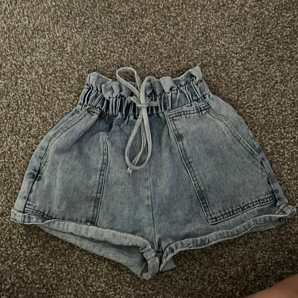 Acid wash Beginning Boutique Shorts